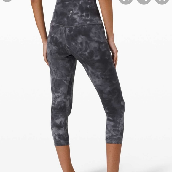 Lululemon align diamond dye pitch grey 21" sz 8 - Picture 2 of 7